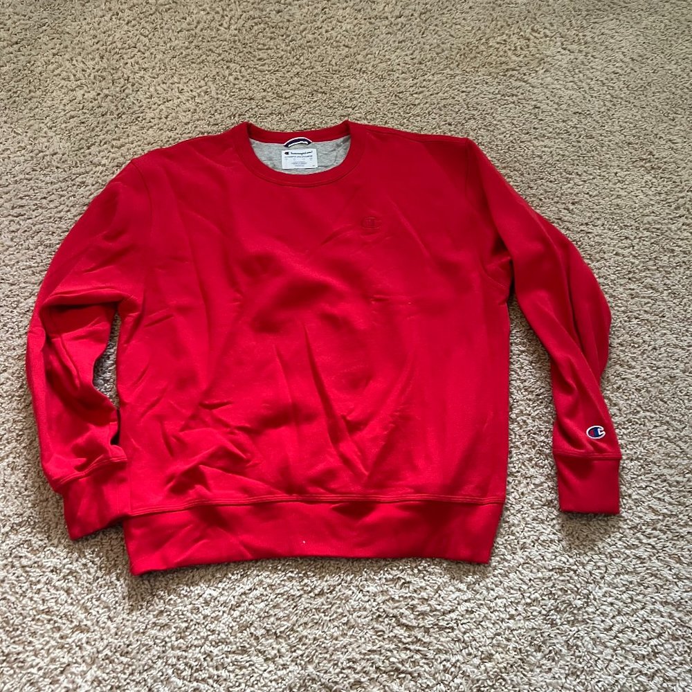 Champion Sweatshirt Red  L